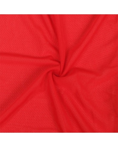 SUBBLIME BATA TELA TRANSPARENTE DETALLE ENCAJE ROJO S M