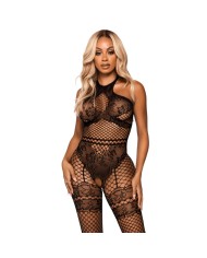 LEG AVENUE BODYSTOCKING CUELLO HALTER TALLA UNICA NEGRO