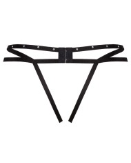 LIVCO CORSETTI FASHION NOMADE TANGA CROTCHLESS NEGRO
