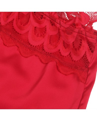 SUBBLIME BABYDOLL SATINADO CON ENCAJE ROJO S M SUBBLIME BABYDOLL SATINADO CON ENCAJE ROJO S M