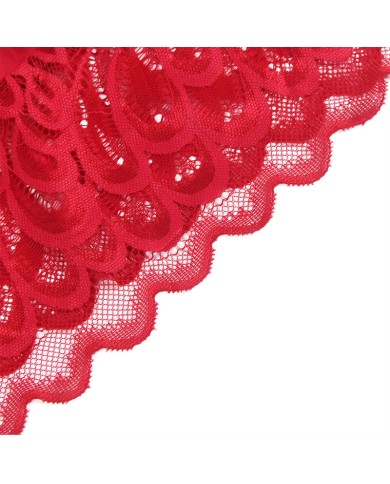 SUBBLIME BABYDOLL SATINADO CON ENCAJE ROJO S M SUBBLIME BABYDOLL SATINADO CON ENCAJE ROJO S M