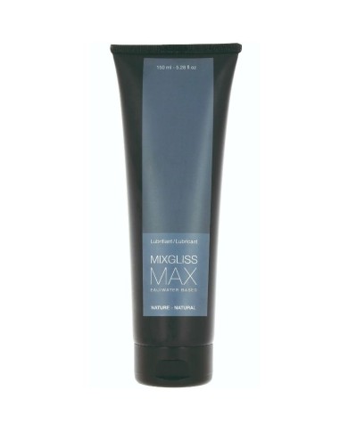 MIXGLISS MAX LUBRICANTE BASE AGUA EXTRA LUBRICACION 150 ML MIXGLISS MAX LUBRICANTE BASE AGUA EXTRA LUBRICACION 150 ML