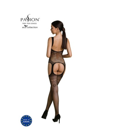 PASSION ECO COLLECTION BODYSTOCKING ECO BS008 NEGRO