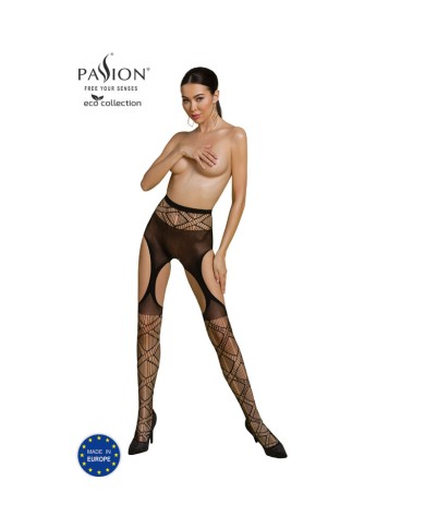 PASSION ECO COLLECTION BODYSTOCKING ECO S005 NEGRO