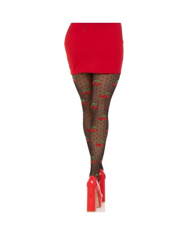 LEG AVENUE MEDIAS LUNARES CEREZA NEGRO LEG AVENUE MEDIAS LUNARES CEREZA NEGRO