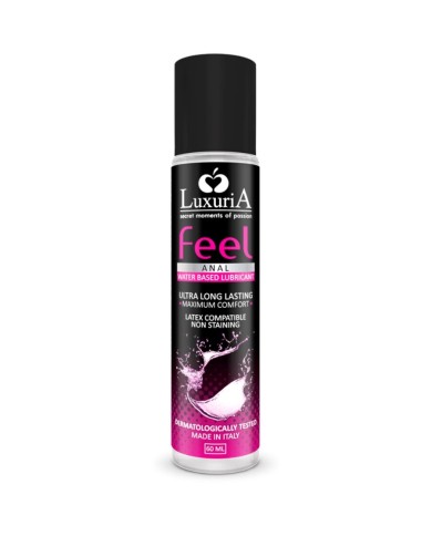 INTIMATELINE LUXURIA FEEL LUBRICANTE BASE AGUA ANAL 60 ML INTIMATELINE LUXURIA FEEL LUBRICANTE BASE AGUA ANAL 60 ML