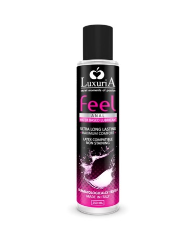 INTIMATELINE LUXURIA FEEL LUBRICANTE BASE AGUA ANAL 150 ML INTIMATELINE LUXURIA FEEL LUBRICANTE BASE AGUA ANAL 150 ML