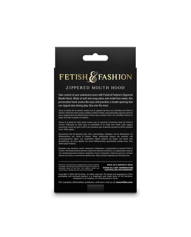 NS NOVELTIES FETISH FASHION PASAMONTANAS COMPLETO CON CREMALLERA NYLON NEGRO NS NOVELTIES FETISH FASHION PASAMONTANAS COMPLETO CON CREMALLERA NYLON NEGRO