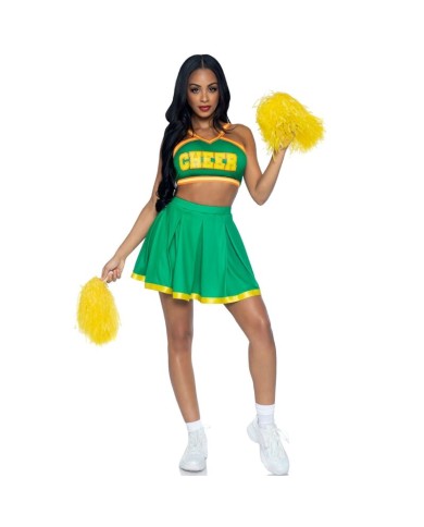 LEG AVENUE DISFRAZ ANIMADORA VERDE S M LEG AVENUE DISFRAZ ANIMADORA VERDE S M