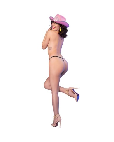 CHILIROSE CR 4836 TANGA KISS ME NEGRO S M CHILIROSE CR 4836 TANGA KISS ME NEGRO S M