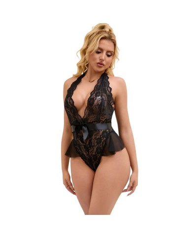 SUBBLIME 930882 BODY SEXY CON VOLANTES NEGRO L XL SUBBLIME 930882 BODY SEXY CON VOLANTES NEGRO L XL
