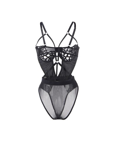 SUBBLIME 954055 BODY SEXY DE ENCAJE NEGRO S M SUBBLIME 954055 BODY SEXY DE ENCAJE NEGRO S M