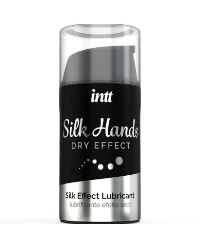 INTT LUBRICANTS SILK HANDS LUBRICANTE FORMULA CONCENTRADA DE SILICONA 15 ML INTT LUBRICANTS SILK HANDS LUBRICANTE FORMULA CONCENTRADA DE SILICONA 15 ML