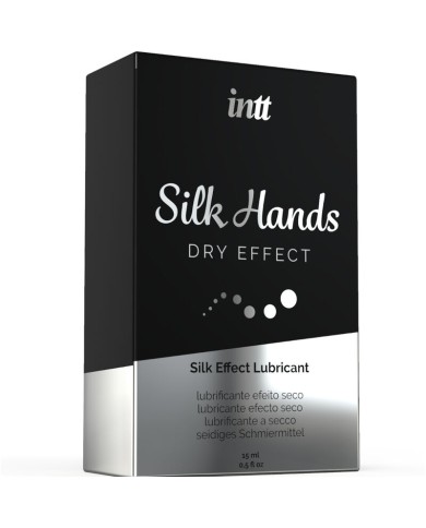 INTT LUBRICANTS SILK HANDS LUBRICANTE FORMULA CONCENTRADA DE SILICONA 15 ML INTT LUBRICANTS SILK HANDS LUBRICANTE FORMULA CONCENTRADA DE SILICONA 15 ML
