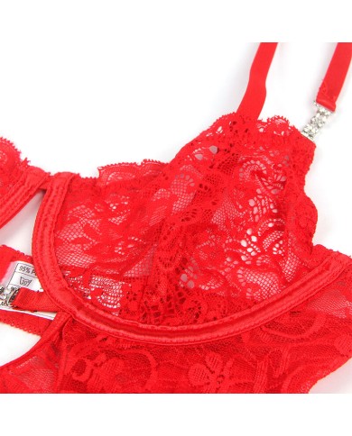 SUBBLIME 954208 BABYDOLL DE ENCAJE CON TIRANTES AJUSTABLES ROJO S M SUBBLIME 954208 BABYDOLL DE ENCAJE CON TIRANTES AJUSTABLES ROJO S M