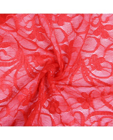 SUBBLIME 954208 BABYDOLL DE ENCAJE CON TIRANTES AJUSTABLES ROJO S M SUBBLIME 954208 BABYDOLL DE ENCAJE CON TIRANTES AJUSTABLES ROJO S M