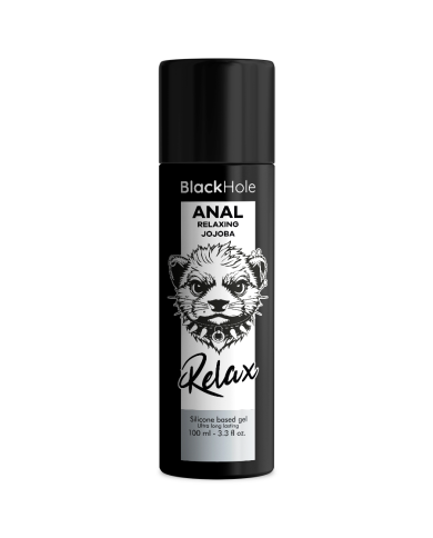 BLACK HOLE ANAL RELAXING CON JOJOBA BASE SILICONA 100 ML BLACK HOLE ANAL RELAXING CON JOJOBA BASE SILICONA 100 ML