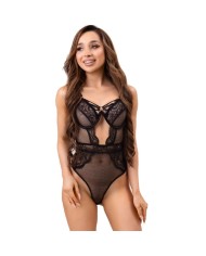 LIVCO CORSETTI FASHION PAULA LC 20209 BODY CON ADORNOS DE ENCAJE NEGRO S M
