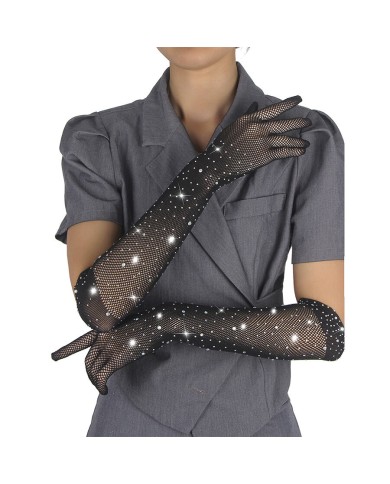 SUBBLIME 957469 GUANTES TRANSPARENTES CON BRILLO NEGRO S M SUBBLIME 957469 GUANTES TRANSPARENTES CON BRILLO NEGRO S M