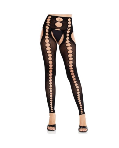 LEG AVENUE MEDIAS OPACAS SIN TIRANTES Y COSTURAS NEGRO LEG AVENUE MEDIAS OPACAS SIN TIRANTES Y COSTURAS NEGRO
