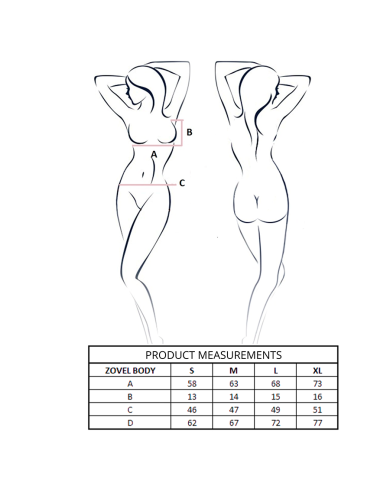 PASSION ZOVEL BODY GRIS CLARO L XL PASSION ZOVEL BODY GRIS CLARO L XL