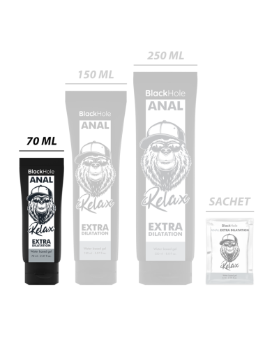 BLACK HOLE GEL BASE AGUA DILATACION ANAL 70 ML BLACK HOLE GEL BASE AGUA DILATACION ANAL 70 ML
