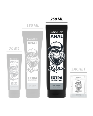 BLACK HOLE GEL BASE AGUA DILATACION ANAL 250 ML BLACK HOLE GEL BASE AGUA DILATACION ANAL 250 ML