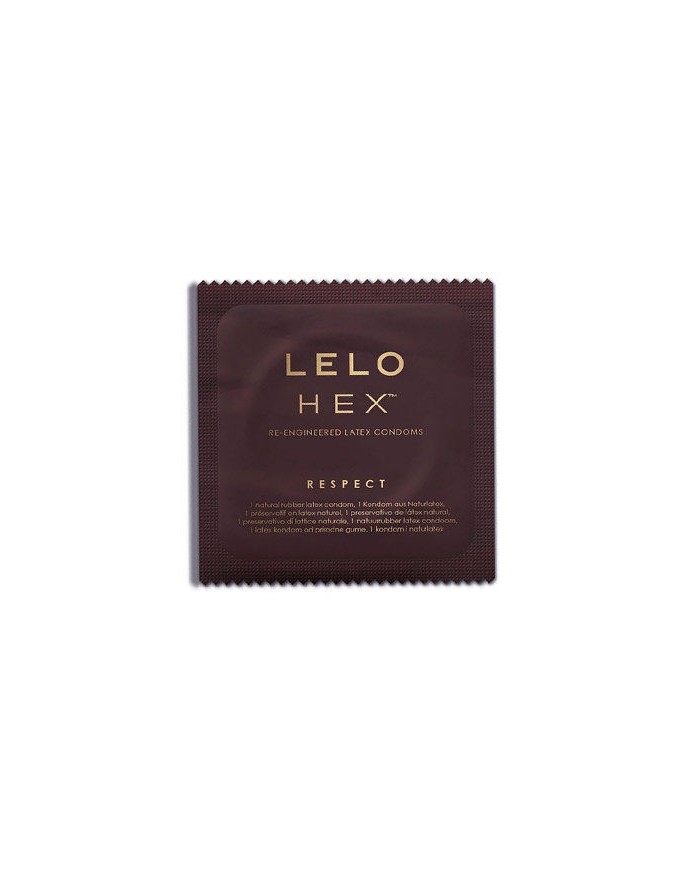 LELO HEX PRESERVATIVO RESPECT XL 12 PACK