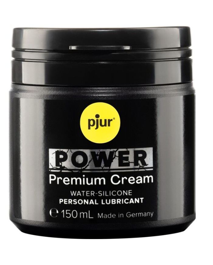 PJUR POWER PREMIUM CREAM PERSONAL LUBRICANT 150 ML PJUR POWER PREMIUM CREAM PERSONAL LUBRICANT 150 ML
