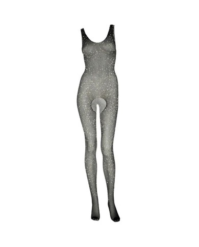 LEG AVENUE BODYSTOCKING CON ABERTURA Y BRILLANTES TU LEG AVENUE BODYSTOCKING CON ABERTURA Y BRILLANTES TU