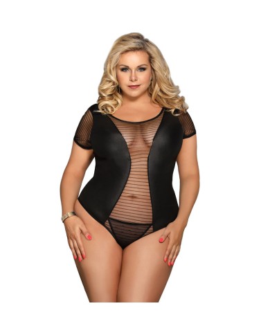 SUBBLIME FETISH TEDDY MANGA CORTA TALLA GRANDE SUBBLIME FETISH TEDDY MANGA CORTA TALLA GRANDE