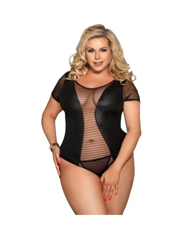 SUBBLIME FETISH TEDDY MANGA CORTA TALLA GRANDE SUBBLIME FETISH TEDDY MANGA CORTA TALLA GRANDE