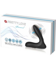 PRETTY LOVE LEONARD MASAJEADOR PROSTATICO INFLABLE CON VIBRACION