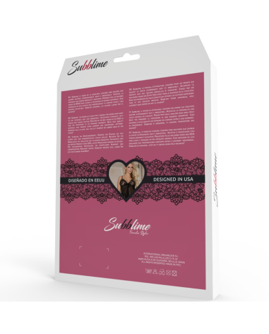 SUBBLIME FETISH CAMISA Y LIGUERO S M SUBBLIME FETISH CAMISA Y LIGUERO S M