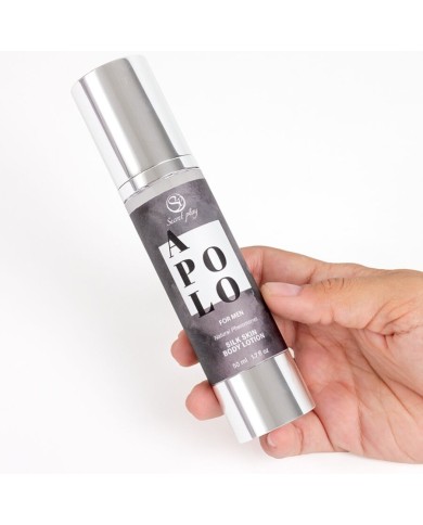 SECRETPLAY APOLO LOCION PIEL DE SEDA PARA HOMBRES 50 ML SECRETPLAY APOLO LOCION PIEL DE SEDA PARA HOMBRES 50 ML