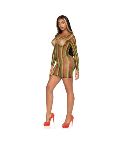 LEG AVENUE MINIVESTIDO DE RED RASTAS TALLA UNICA LEG AVENUE MINIVESTIDO DE RED RASTAS TALLA UNICA