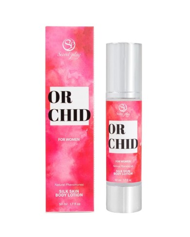 SECRETPLAY ORCHID LOCION PIEL DE SEDA PARA MUJERES 50 ML