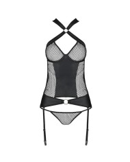 PASSION AMANDA CORSET CUERO ECOLOGICO L XL