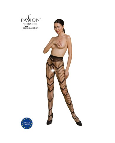 PASSION ECO COLLECTION BODYSTOCKING ECO S006 NEGRO PASSION ECO COLLECTION BODYSTOCKING ECO S006 NEGRO
