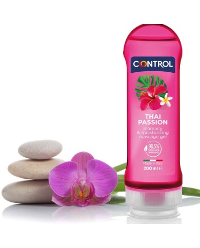CONTROL 2 EN 1 MASSAGE PLEASURE THAI PASSION 200 ML