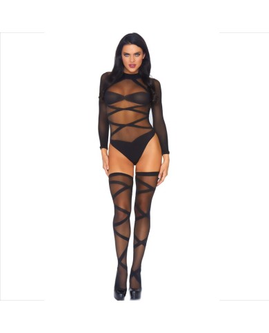 LEG AVENUE SET 2 PIEZAS BODY MEDIAS LEG AVENUE SET 2 PIEZAS BODY MEDIAS