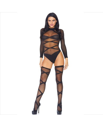 LEG AVENUE SET 2 PIEZAS BODY MEDIAS LEG AVENUE SET 2 PIEZAS BODY MEDIAS