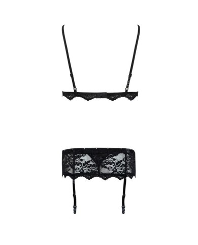 LIVCO CORSETTI FASHION BELITA LC 90231 SUJETADOR PANTY LIGUERO NEGRO S M