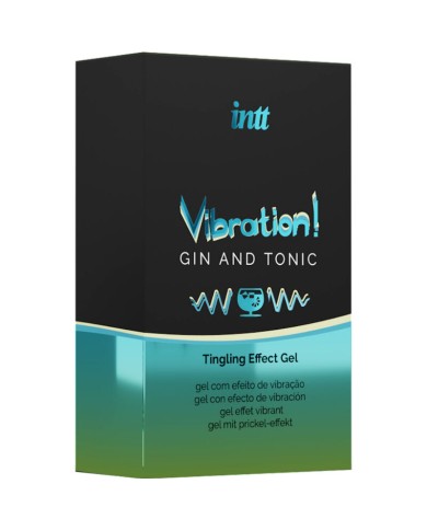 INTT POTENTE ESTIMULANTE iNTIMO GEL VIBRADOR LIQUIDO GIN TONIC 15ML