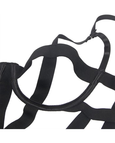 SUBBLIME BODY SEXY CON RECORTES NEGRO S M