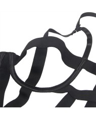 SUBBLIME BODY SEXY CON RECORTES NEGRO S M