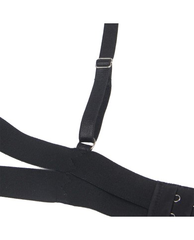 SUBBLIME BODY SEXY CON RECORTES NEGRO S M