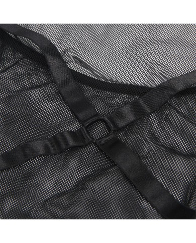 SUBBLIME VESTIDO TRANSPARENTE CUELLO HALTER NEGRO S M