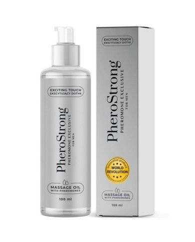 PHEROSTRONG ACEITE DE MASAJE EXCLUSIVE PARA HOMBRE 100 ML PHEROSTRONG ACEITE DE MASAJE EXCLUSIVE PARA HOMBRE 100 ML