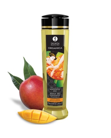 SHUNGA ACEITE DE MASAJE ORGANICO MANGO 240 ML SHUNGA ACEITE DE MASAJE ORGANICO MANGO 240 ML
